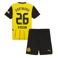 Koszulka piłkarska Borussia Dortmund Julian Ryerson #26 Strój Domowy dla dzieci 2024-25 tanio Krótki Rękaw (+ Krótkie spodenki)